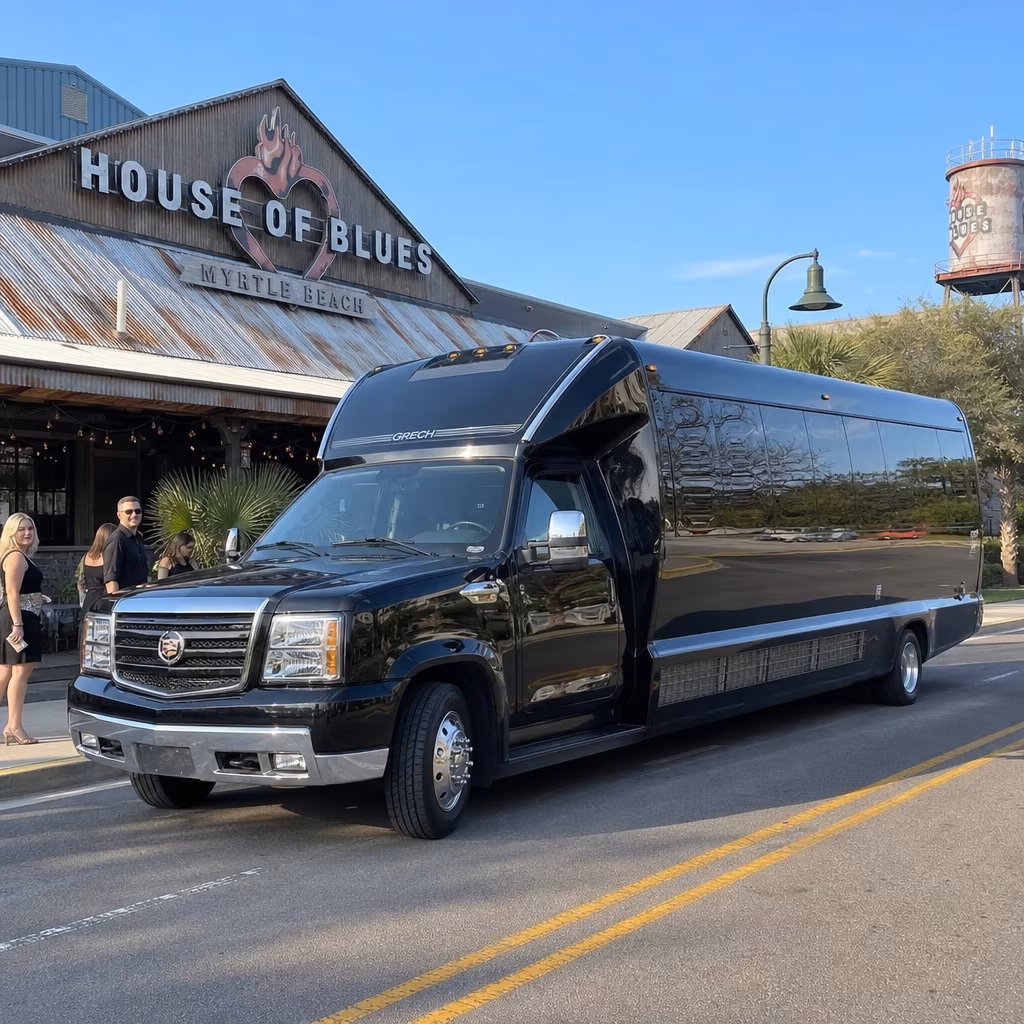 Rent a Bus to House of Blues Myrtle Beach