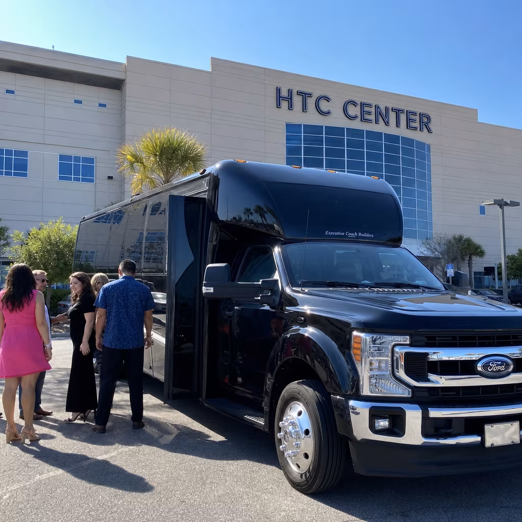 Rent a Bus to the HTC Center