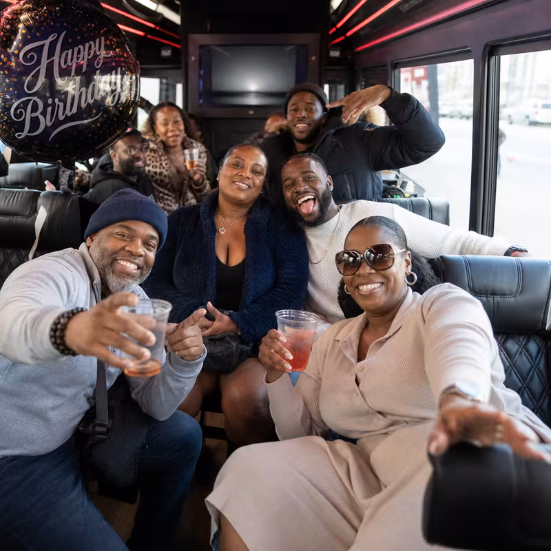 Myrtle Beach Birthday Transportation fleet vehicle
