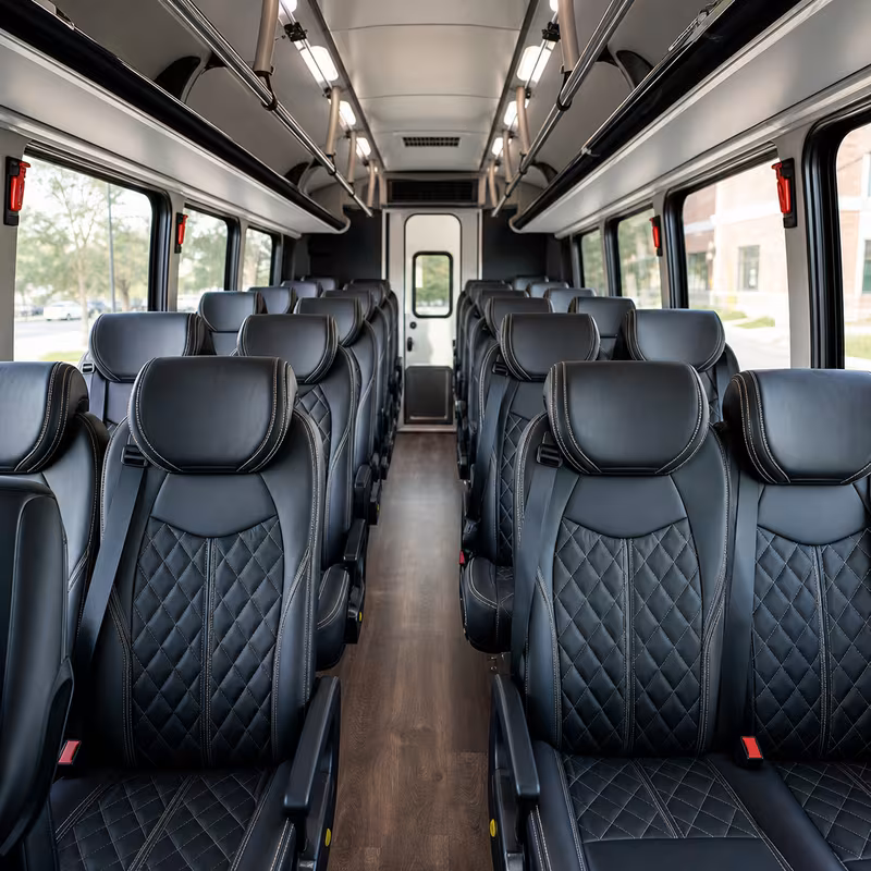 minibus interior