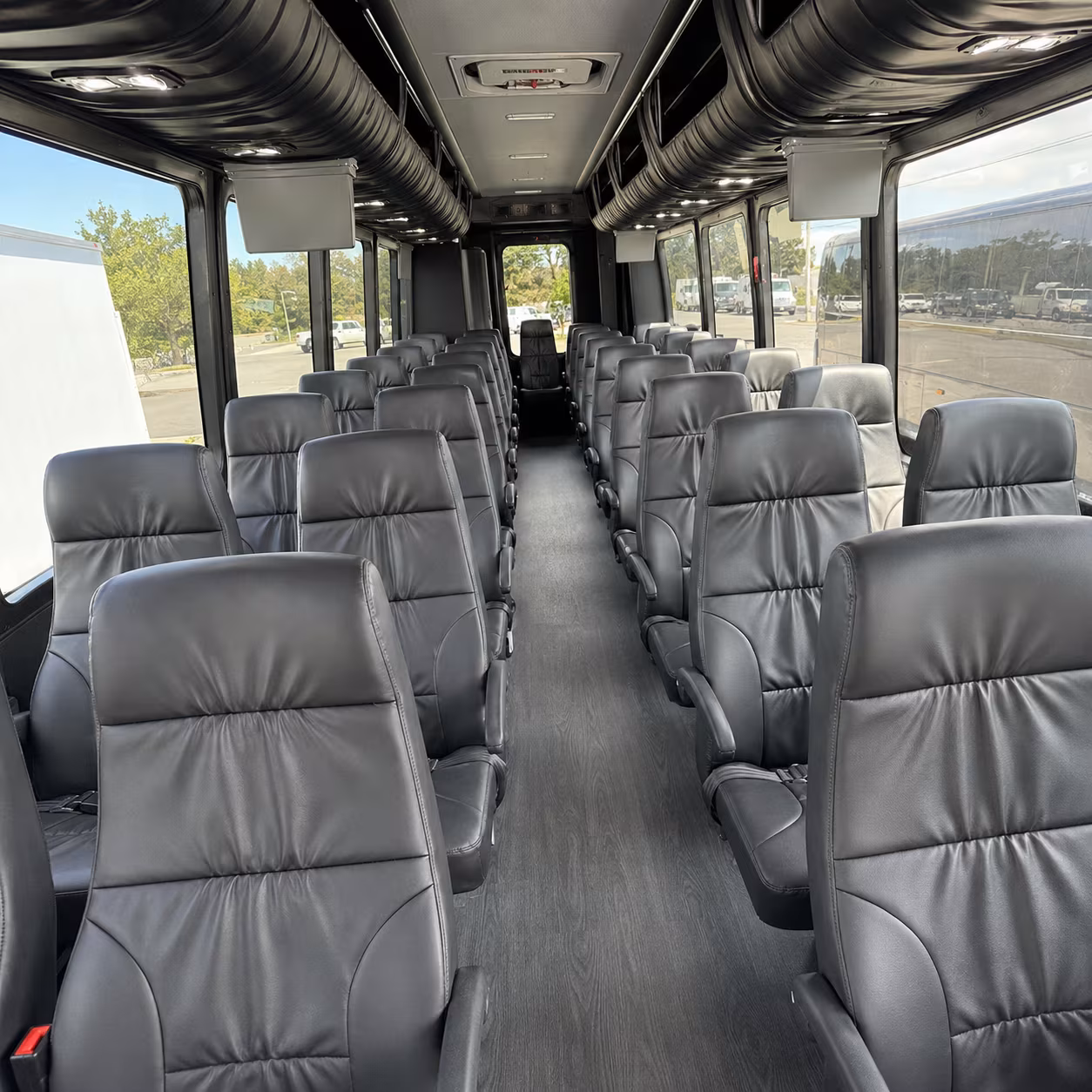 Myrtle Beach Airport Shuttle & Transportation onboard seating