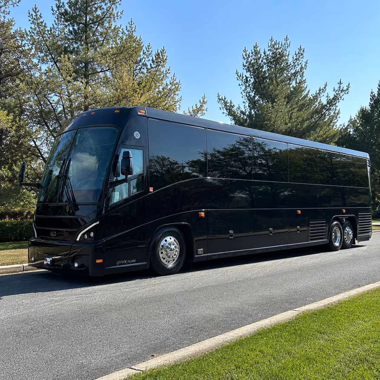 Myrtle Beach Corporate Transportation party bus exterior