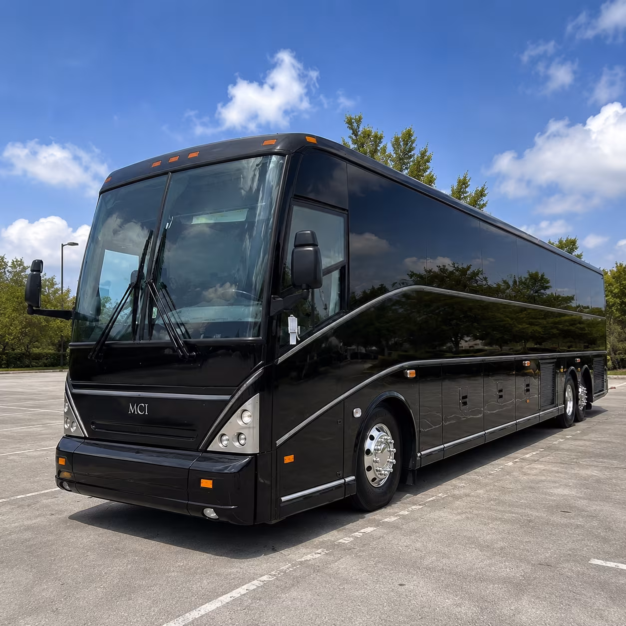 Myrtle Beach Corporate Transportation party bus exterior