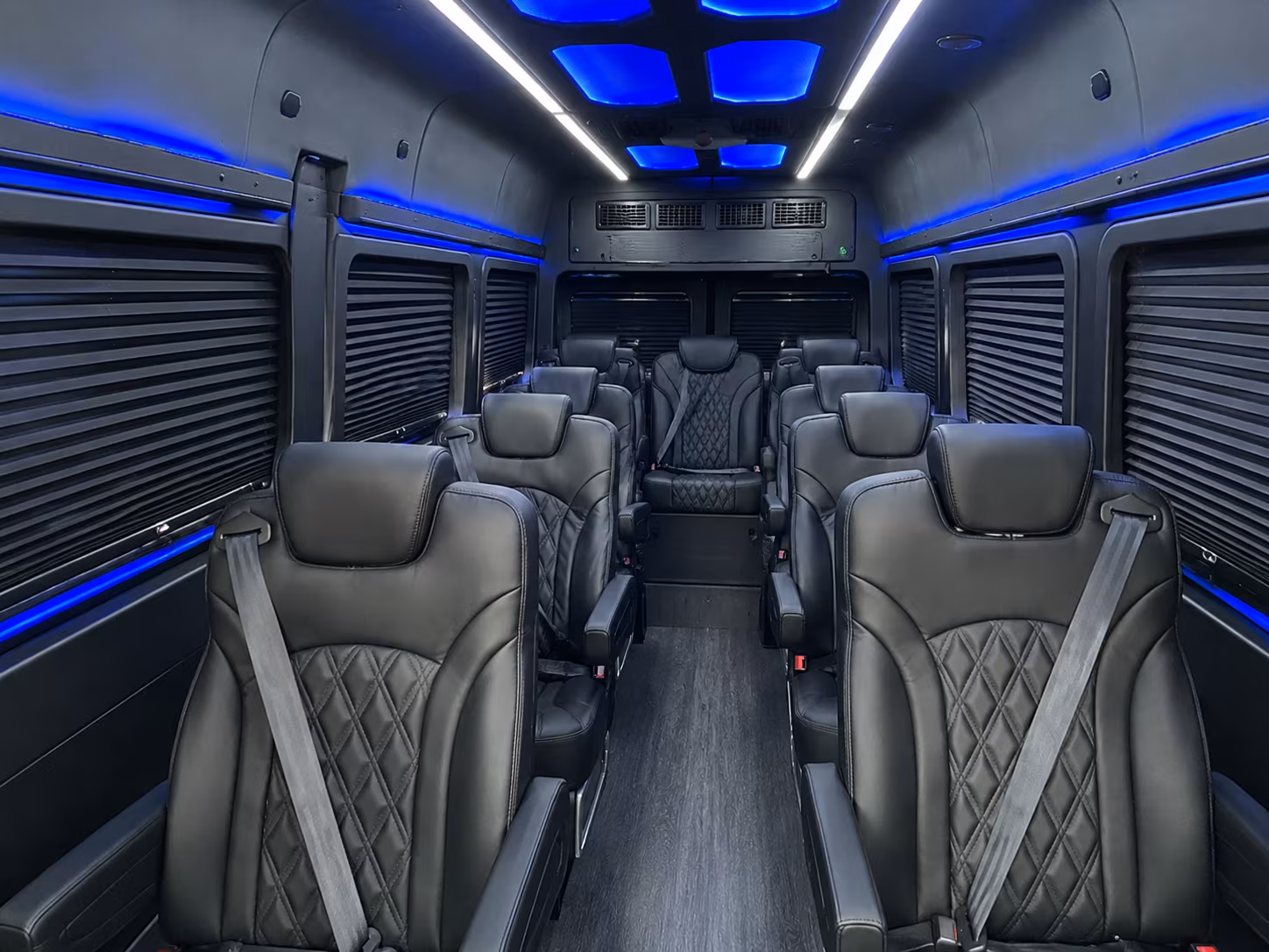 Myrtle Beach School Event Transportation party bus exterior