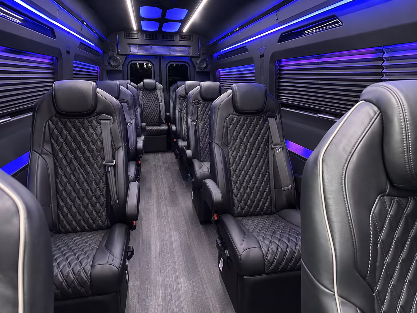 Myrtle Beach School Event Transportation onboard seating
