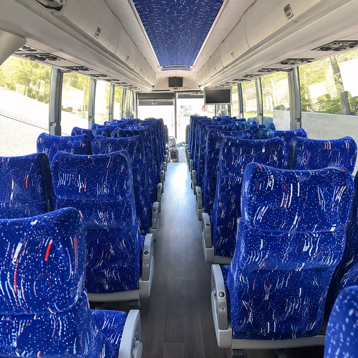 Myrtle Beach School Event Transportation party bus exterior