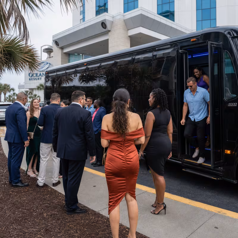 Private event transportation