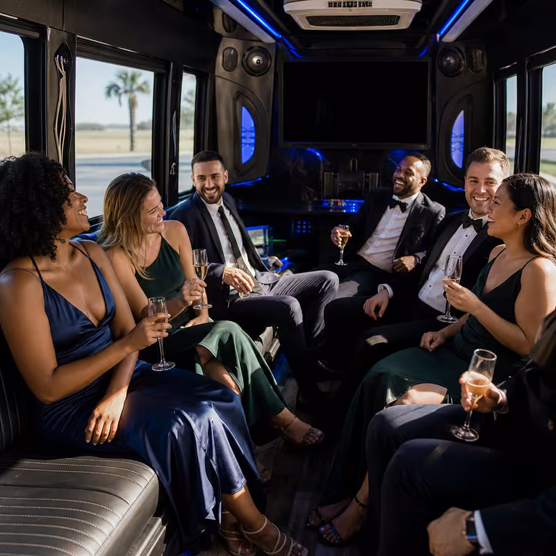 Myrtle Beach Prom & Homecoming Transportation fleet vehicle