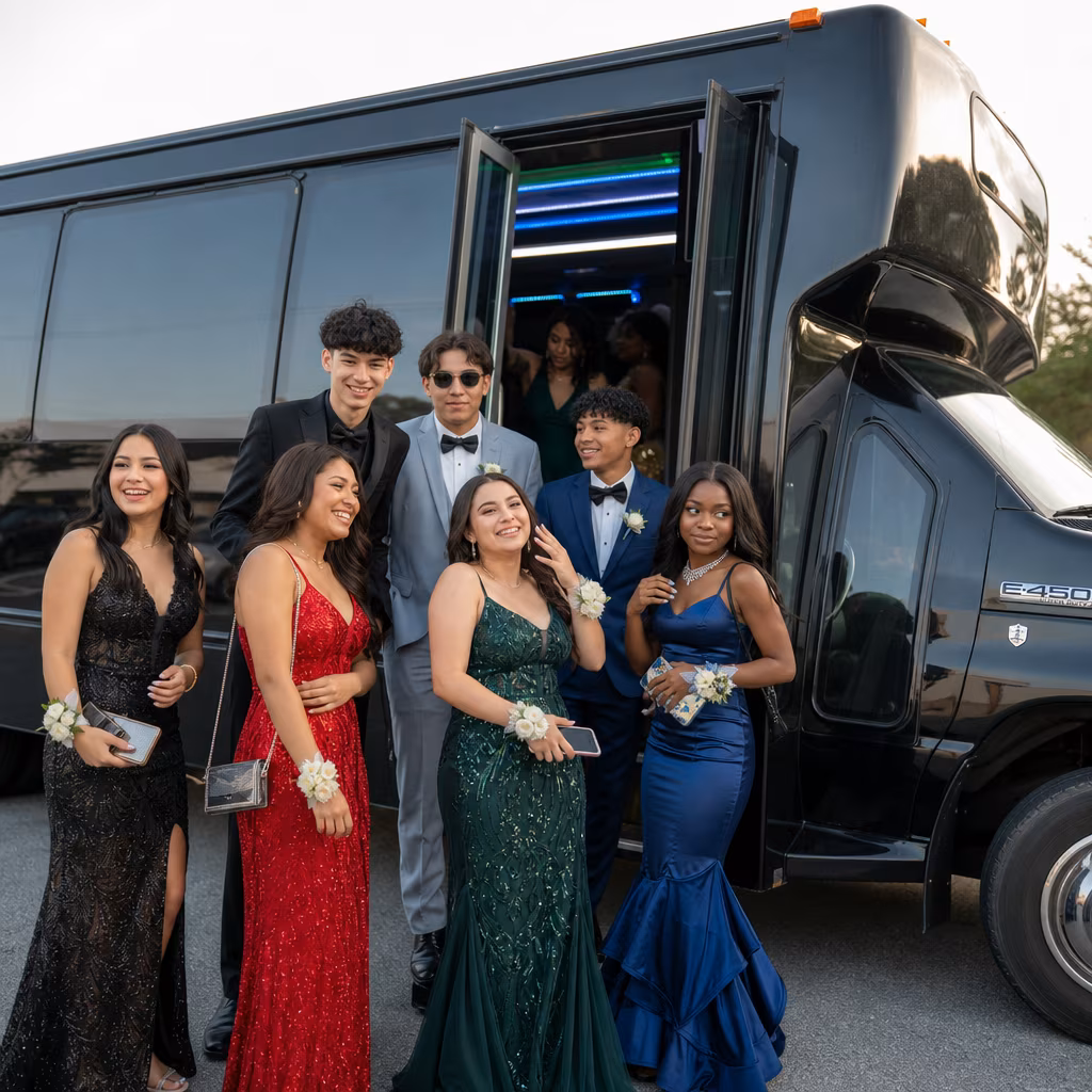 Myrtle Beach Prom Party Bus Rental